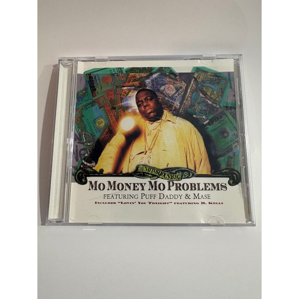 Notorious BIG Mo Money Mo Problems CD‎ Single 1997 Puff Daddy Mase 78612-79109-2